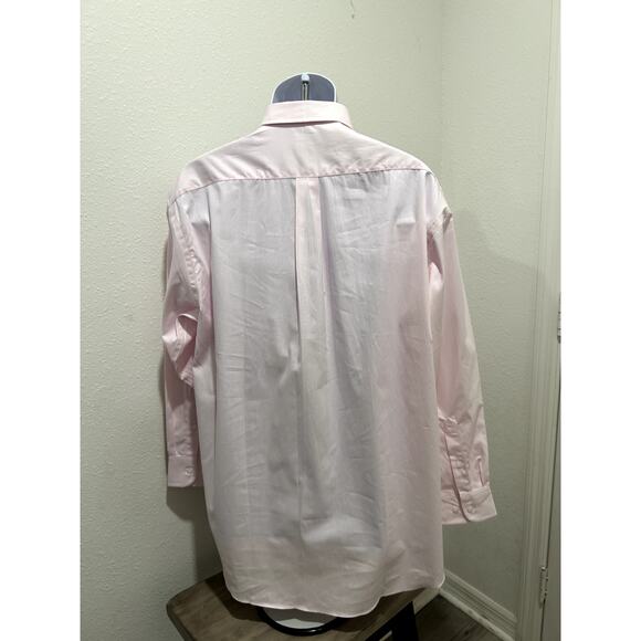 Club Room Mens Regular Fit Performance Shirt Size 17 (32/33) Stretch 100% Cotton - Picture 2 of 8
